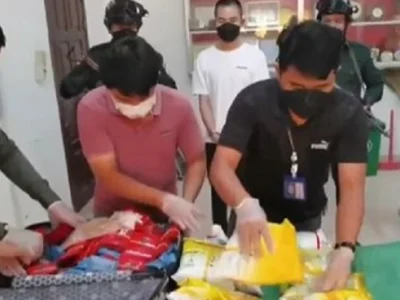柬埔寨一名中国籍毒贩被捕 警缴毒7公斤