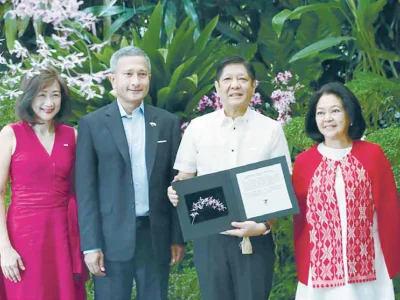 新加坡以马科斯夫妇命名一种兰花