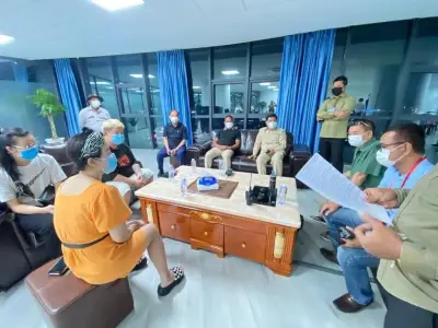 金边警方突袭涉网赌大楼：中国员工已打包好东西！