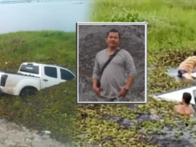 柬埔寨男子驾车掉进湖泊无人知晓，被发现时已死亡！