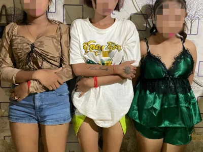 金边警方突袭一按摩院，3名失足女获救，2人被捕