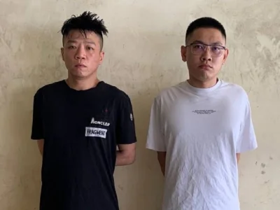 西港街头惊传枪响 2名台湾男子被捕