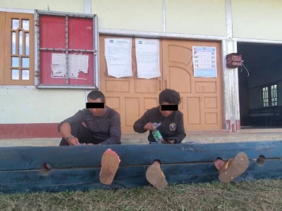 缅甸南散，摩托车盗窃案频发，地方武装根据监控直接抓人