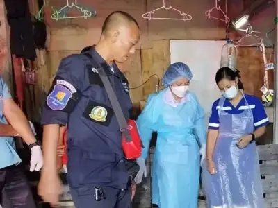 喝酒、吵架、杀人！一名缅甸籍男子捅死一名泰国酒友后逃走