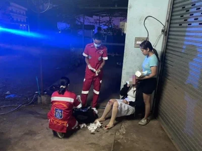 差点当场丧命！老挝美女半夜骑车回家一条狗横穿马路，撞上摔得“皮开肉绽”，谁的责任？