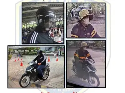 男子持枪抢劫百万泰铢金项链，至今身份不明，泰国警方悬赏五万