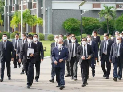 柬华总会代表团吊唁中国前国家主席江泽民