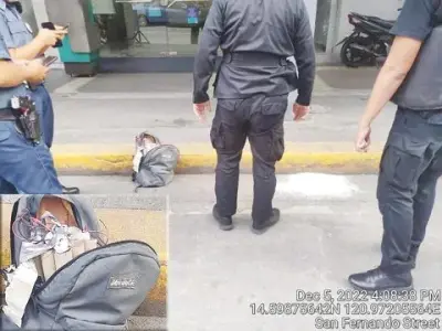 马尼拉华人区银行惊现“诈弹”