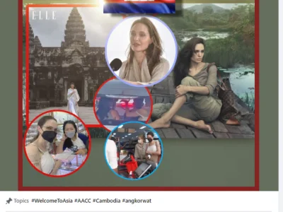 国际巨星安吉丽娜：我在柬埔寨自由旅游，无需保镖随身保护！