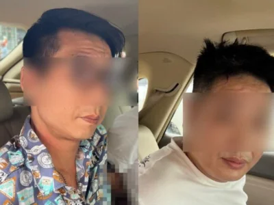 金边两名中国人持枪抢劫同胞，遭到逮捕！