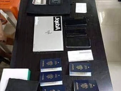 菲律宾奎松市五名窃贼被捕
