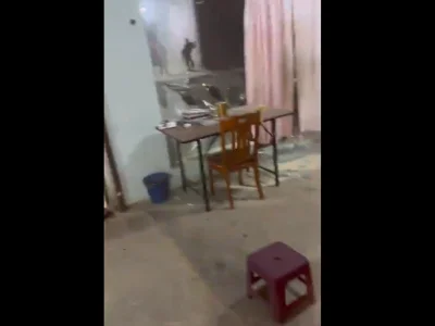 缅北木姐专左街区，一家赌博游戏厅发生爆炸；木姐一间民房着火