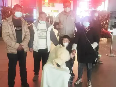 滞留金边的贵州小伙儿回国了！