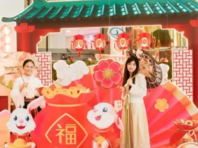 春节文化周走进柬埔寨 金边市民体验中国年俗