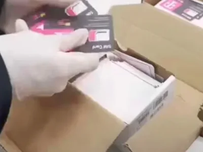 上海海关查获伪瞒报SIM卡2500张，一旦流入市场或被用于电信诈骗