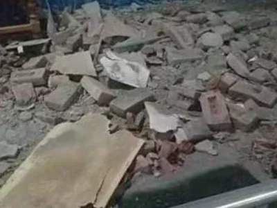 今早，缅甸若开邦安镇发生4.3级地震