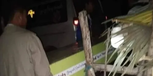 缅甸一对父子吵架，儿子一怒之下捅杀父亲致其身亡