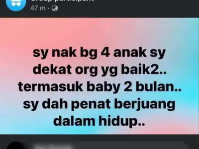 “我想把四个儿子送给好心人”，大马母亲养不起叹息：为生活拼搏太累了