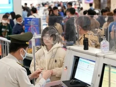 广宁省云屯机场试行人脸识别系统