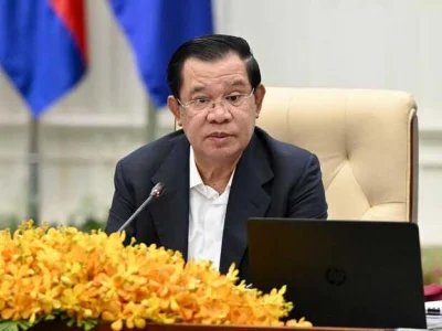 洪森首相：6月起暂时禁止高官出国
