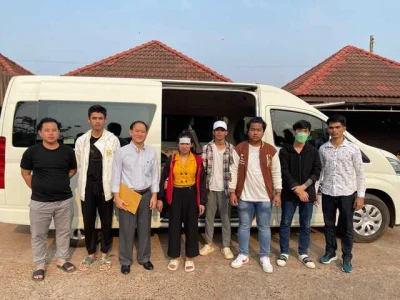 被骗至金三角务工，7名柬埔寨人获救