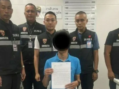 严抓严打！中国男子非法在泰务工，目前已被普吉警方逮捕！