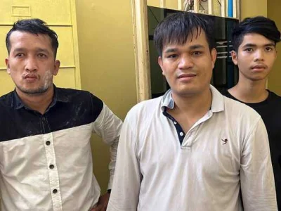 半小时偷15部手机，金边3名匪徒新年被捕