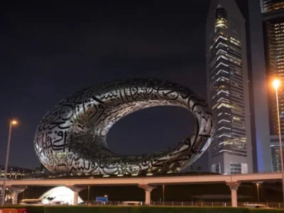 迪拜未来博物馆晚上熄灯是怎么回事？