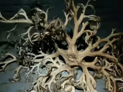 海里捞起不明怪物，大马网友求助“这是啥？”