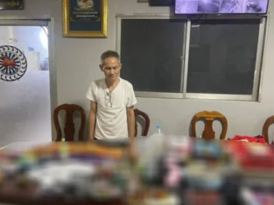 柬埔寨警方逮捕一名外国人，缴获大量毒品！