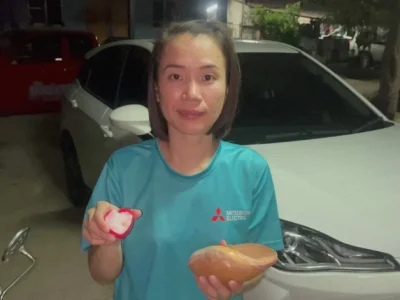 价值百万？春武里妇女在牡蛎中发现珍贵珍珠