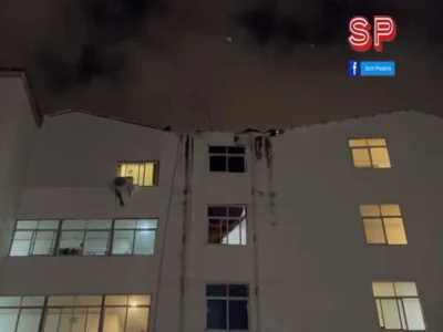 西港一中国员工宿舍大火