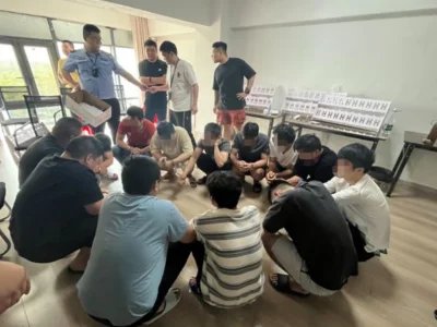 湖北13人“吸粉引流”电诈团伙被当场抓获！
