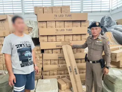 泰国警方查处一仓库，发现余万件质量不达标电器
