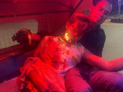 柬男子因路上做这事被捅两刀，一名警员也受伤！