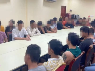 被骗至柬埔寨从事电信诈骗，41名外国人被遣返回国！