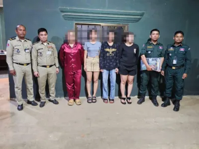 涉嫌电信诈骗，4名外国人在柬埔寨落网！