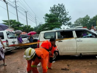 突发！缅甸仰光街头重大事故致3人死亡19人受伤