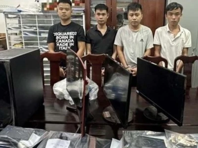网上卖低价摩托车 诈骗100亿越南盾 5名男子被逮捕