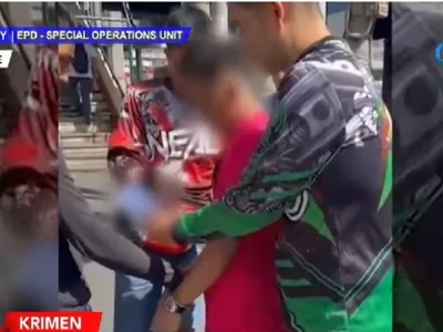 Quezon City逮捕男子，涉嫌刺伤同居伴侣和邻居