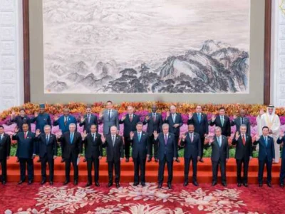 洪玛耐出席第三届“一带一路”国际合作高峰论坛开幕式