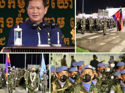 洪玛奈总理决定从马里撤回100名柬埔寨蓝盔战士！