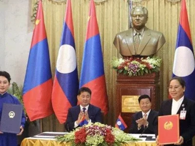 ​老挝与蒙古签署七项合作协议