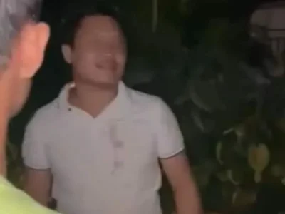 万象省蓬洪县一男子强奸未遂，被热心市民抓获